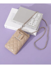 キルトリボンショルダー JILL by JILL STUART ジル バイ ジル スチュアート 財布・ポーチ・ケース 財布 ブラック ベージュ【送料無料】[Rakuten Fashion]