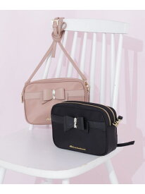 ビジューリボンポシェット JILL by JILL STUART ジル バイ ジル スチュアート バッグ その他のバッグ ブラック ピンク【送料無料】[Rakuten Fashion]