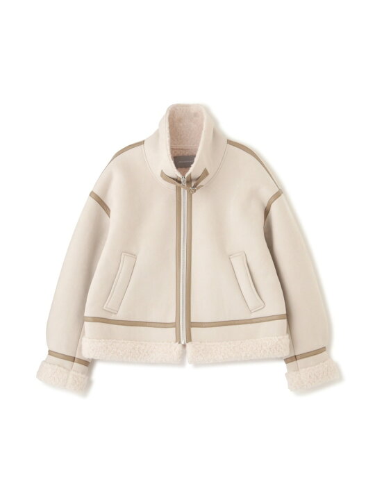 楽天市場】【SALE／40%OFF】フェイクムートンフライトジャケット JILL  