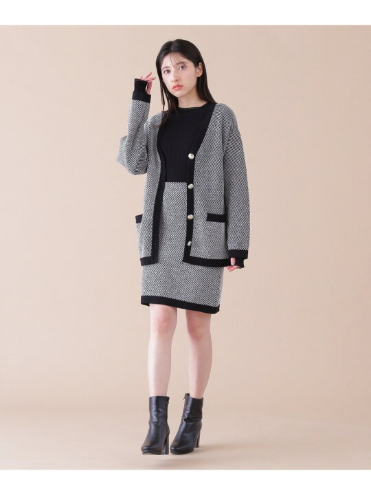 楽天市場】【SALE／50%OFF】◇ロングカーデ×ミニスカート セットアップ  