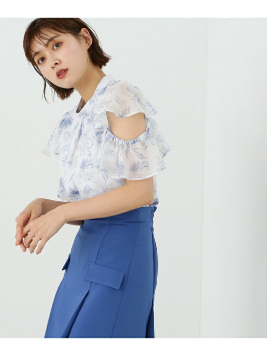 楽天市場】シェルジュイプリントブラウス JILL by JILL STUART ジル 