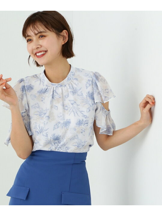 楽天市場】シェルジュイプリントブラウス JILL by JILL STUART ジル 