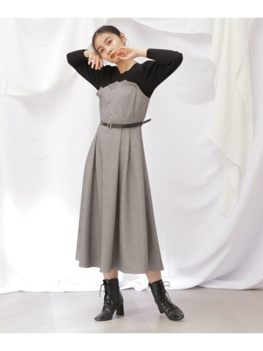 楽天市場】ニットドッキングワンピース JILL by JILL STUART ジル バイ  