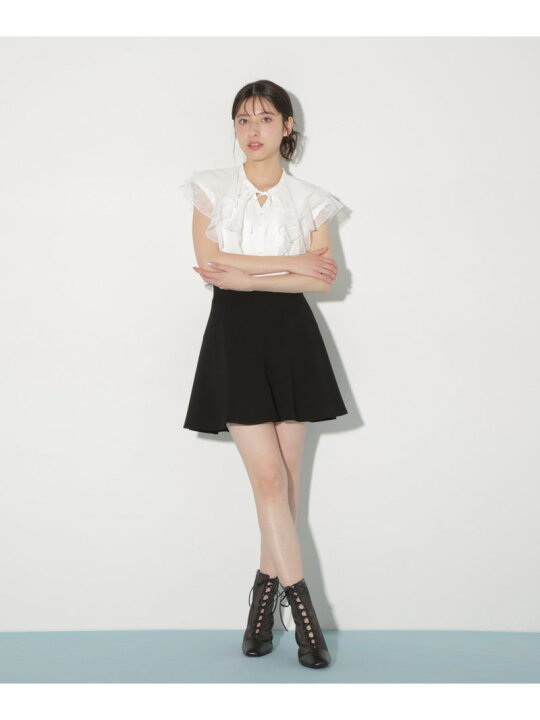 楽天市場】【SALE／20%OFF】ケープフリルフレアスリーブブラウス JILL  