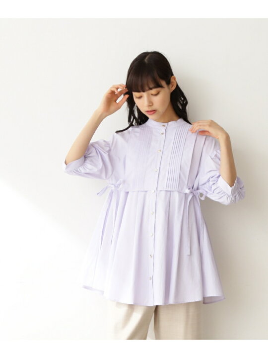 楽天市場】【SALE／50%OFF】◇バンドカラーストライプシャツ JILL by 