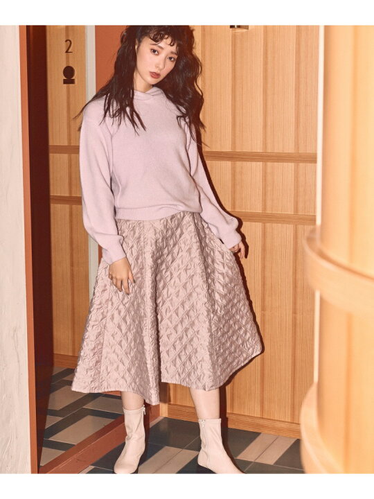 楽天市場】【SALE／50%OFF】キルト風ジャガードフレアスカート JILL by  