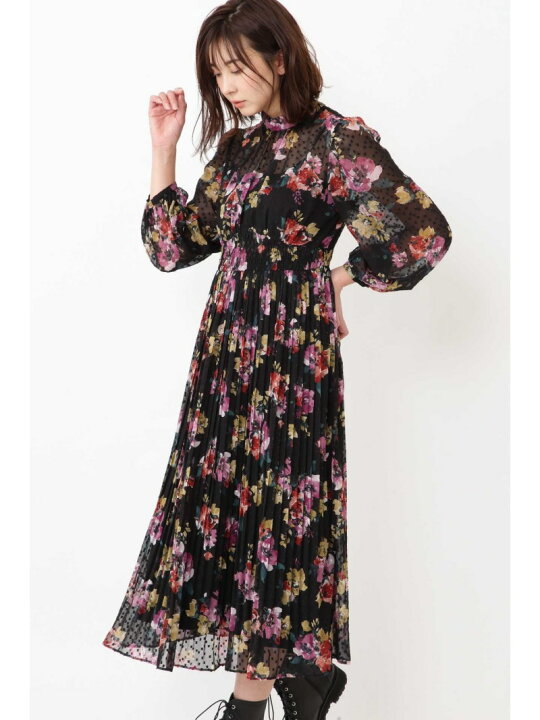 楽天市場】【SALE／50%OFF】◇フローティングフラワーワンピース JILL 