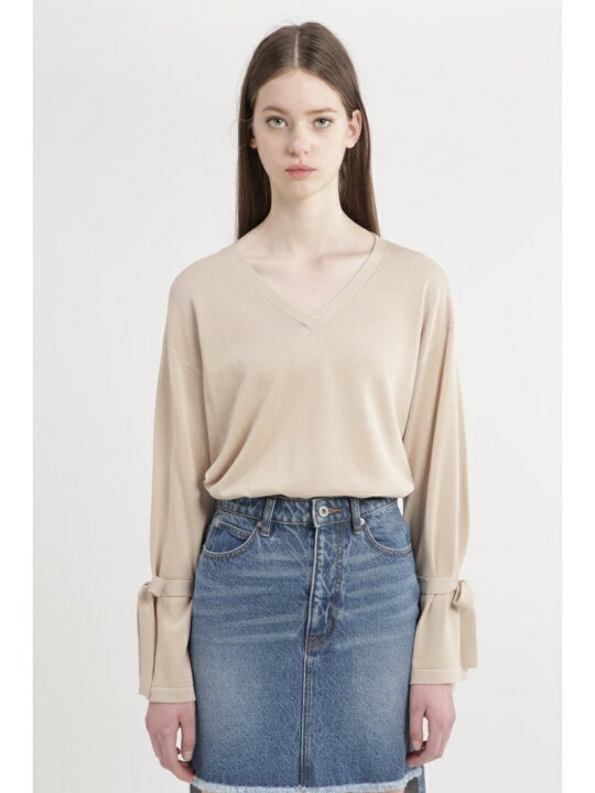 楽天市場】【SALE／90%OFF】ジュティ袖リボンニット JILL STUART ジル 