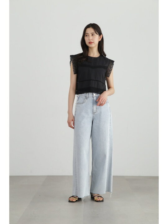 楽天市場】【SALE／80%OFF】◇コットンレース*ローンコンビブラウス 