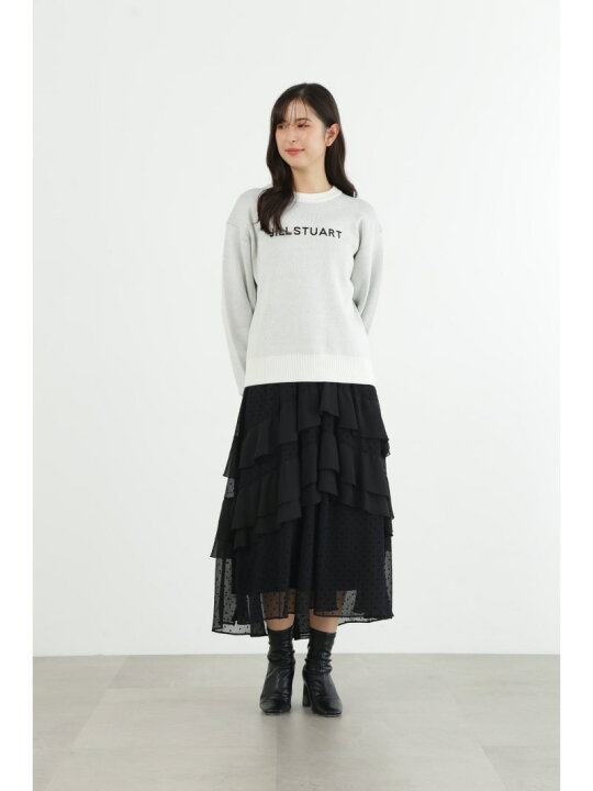 楽天市場】【SALE／70%OFF】◇ドットシフォンティアードスカート WEB  