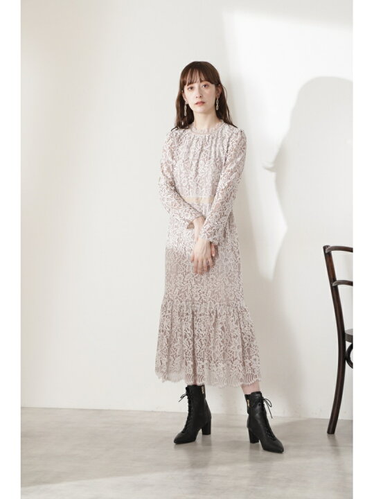 楽天市場】【SALE／60%OFF】◇《Endy ROBE》グレースレースドレス JILL 