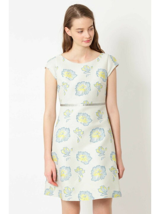 楽天市場】【SALE／60%OFF】◇ミーシャジャガードフラワーワンピース  