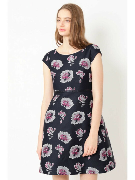 楽天市場】【SALE／60%OFF】◇ミーシャジャガードフラワーワンピース  