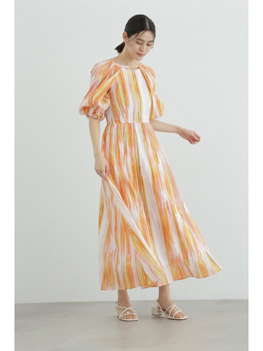 楽天市場】【SALE／60%OFF】◇マルチストライププリントワンピース 