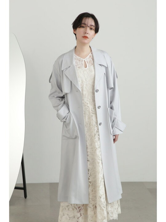 楽天市場】【SALE／50%OFF】リヨセルナイロンロングコート JILL STUART 