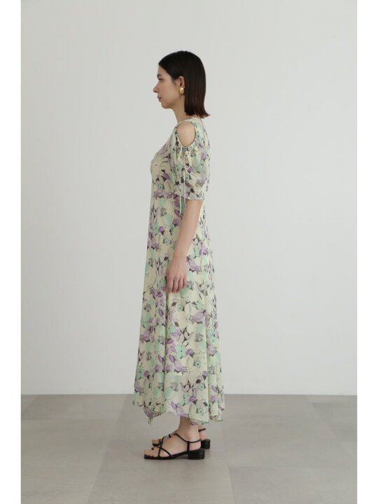 楽天市場】【SALE／50%OFF】ヴィンテージフラワークレープシフォン  