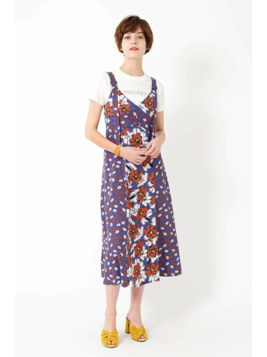 楽天市場】【SALE／60%OFF】メルフラワーキャミソールワンピース JILL 