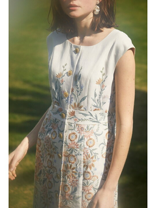 楽天市場】【SALE／60%OFF】《Endy ROBE》マライア刺繍ワンピース JILL  