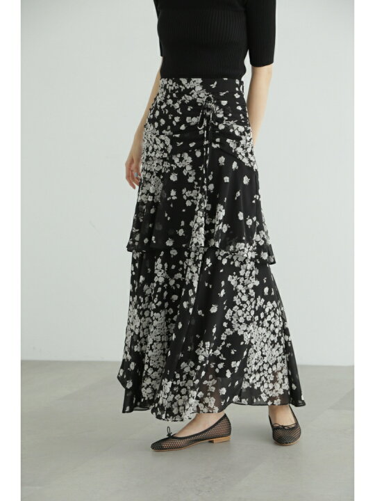 楽天市場】【SALE／70%OFF】モノトーンフラワースカート JILL STUART  