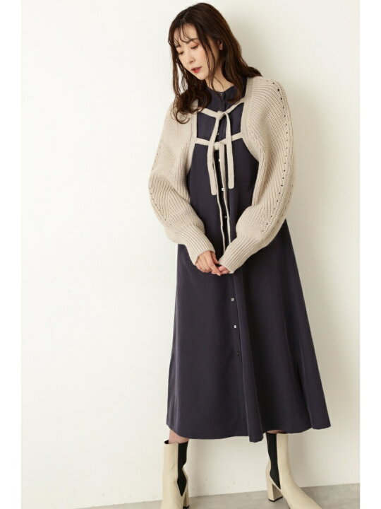 楽天市場】【SALE／60%OFF】◇チコニットコンビワンピース JILL STUART 