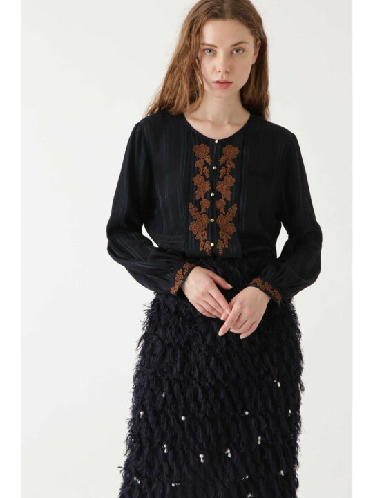楽天市場】【SALE／70%OFF】シェリーフラワー刺繍ブラウス JILL STUART 