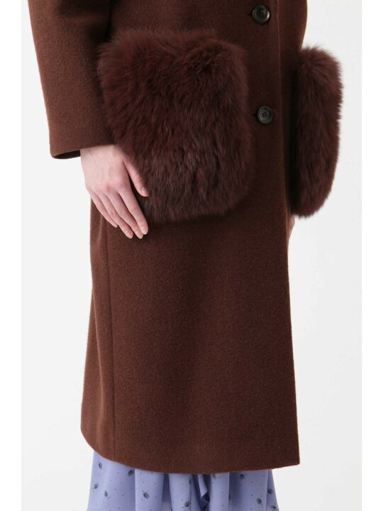 楽天市場】【SALE／50%OFF】◇ポケットファー付ロングコート JILL 
