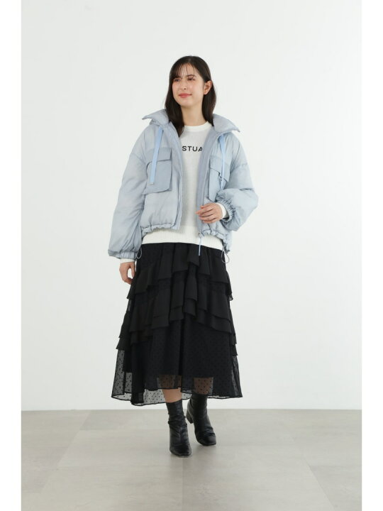 楽天市場】【SALE／70%OFF】カポックブレンド中綿ブルゾン JILL STUART 