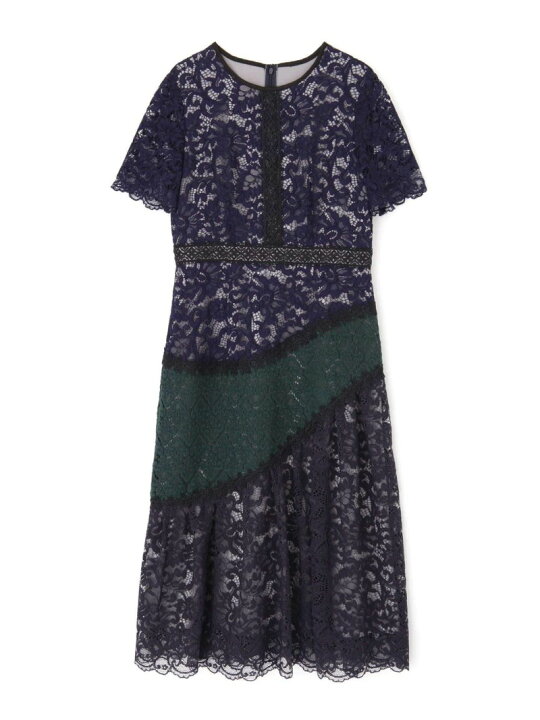 楽天市場】【SALE／50%OFF】◇《EndyROBE》ジュリア配色レース 