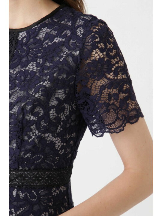 楽天市場】【SALE／50%OFF】◇《EndyROBE》ジュリア配色レース 