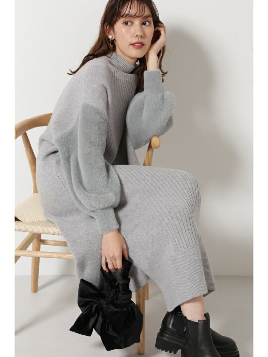 楽天市場】【SALE／60%OFF】ゾーイニットワンピース JILL STUART ジル 