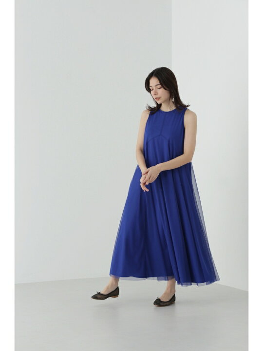 楽天市場】【SALE／64%OFF】◇チュールレイヤードAラインワンピース 