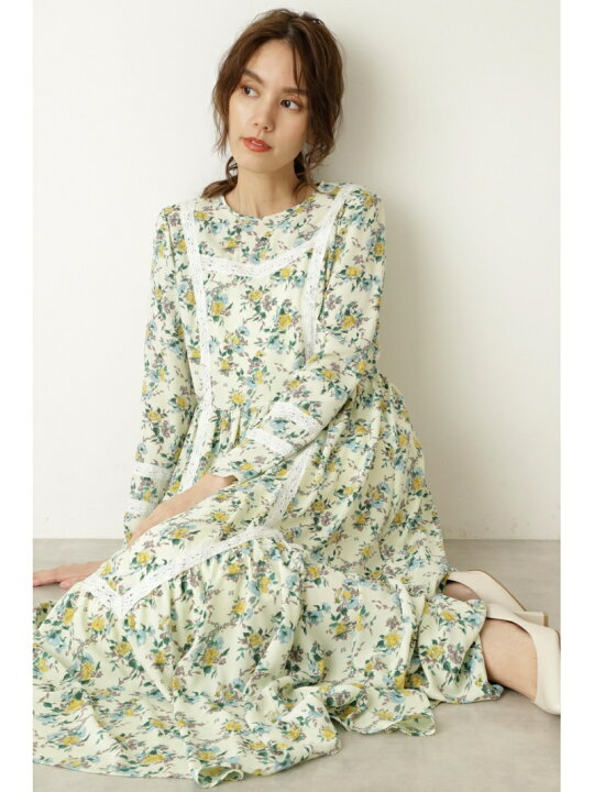 楽天市場 Sale 55 Off サニーフラワーワンピース Jillstuart ジルスチュアート ワンピース ドレス その他のワンピース ドレス イエロー Rba E 送料無料 Rakuten Fashion Jillstuart