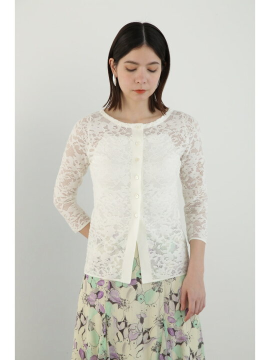 楽天市場】【SALE／70%OFF】レース編みカーディガン JILL STUART ジル 