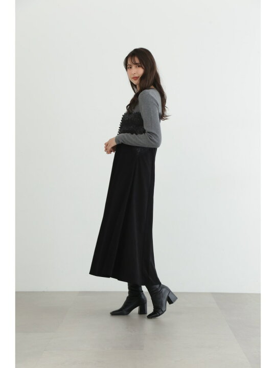 楽天市場】【SALE／50%OFF】◇レースドッキングニットドレス JILL 