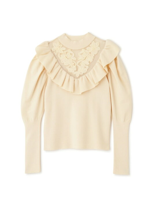 楽天市場】【SALE／30%OFF】リボンシシュウパフスリーブニット JILL 