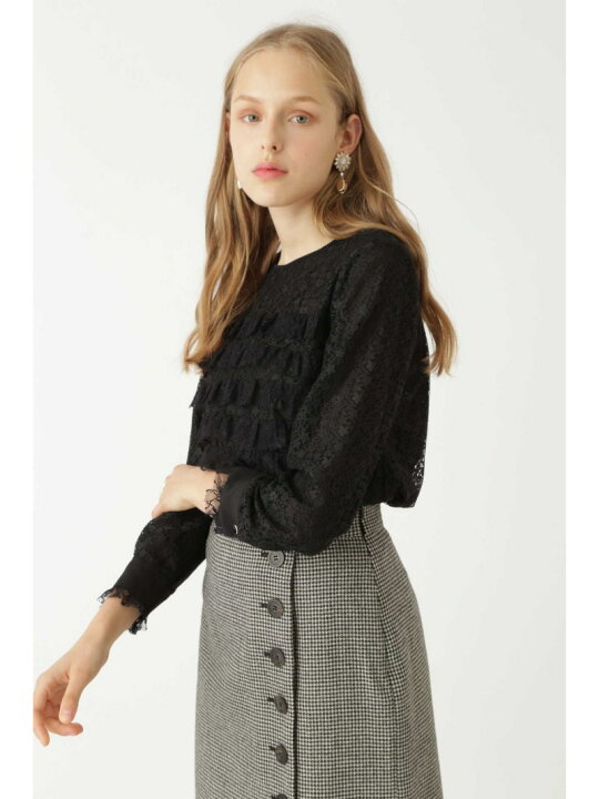 楽天市場】【SALE／50%OFF】ヴィヴィアンレースブラウス JILL STUART 