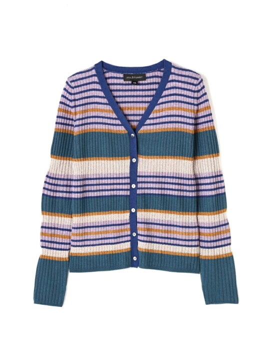 楽天市場】【SALE／70%OFF】リザマルチボーダーリブニット JILL STUART  