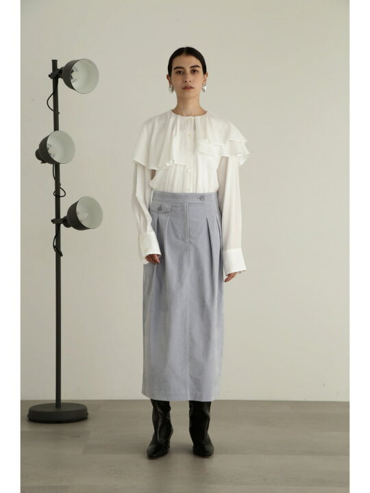楽天市場】【SALE／37%OFF】別珍ストレッチロングスカート JILL STUART 