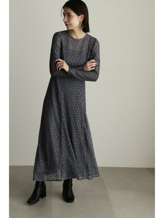 楽天市場】【SALE／50%OFF】ソフトケミカルレースワンピース JILL  