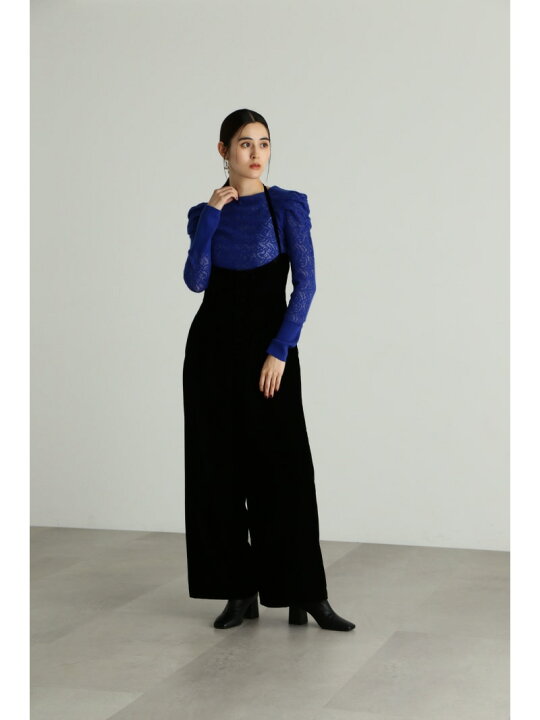楽天市場】【SALE／50%OFF】T/Rベルベットジャンプスーツ JILL STUART 
