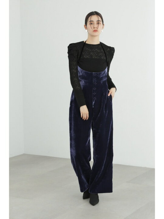 楽天市場】【SALE／50%OFF】T/Rベルベットジャンプスーツ JILL STUART 