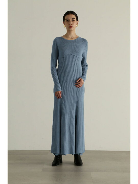 楽天市場】【SALE／50%OFF】レースドッキングニットワンピース JILL 