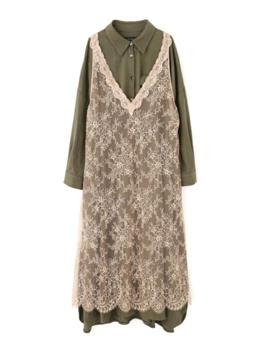楽天市場】【SALE／40%OFF】シャツ&レースドレスセット JILL STUART 