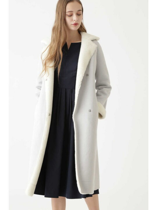 楽天市場】【SALE／70%OFF】マノンムートンリバーシブルコート JILL 