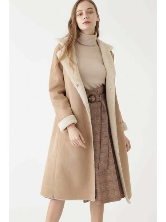 楽天市場】【SALE／70%OFF】マノンムートンリバーシブルコート JILL 