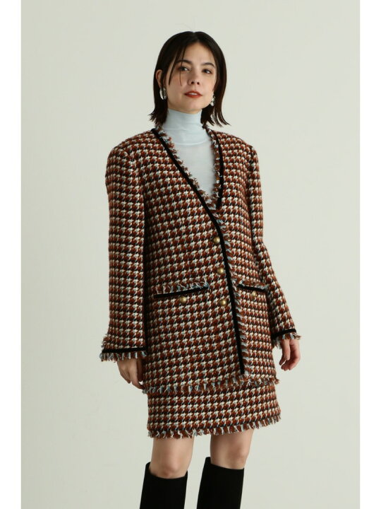 楽天市場】【SALE／50%OFF】カラーミックスツイードジャケット JILL 