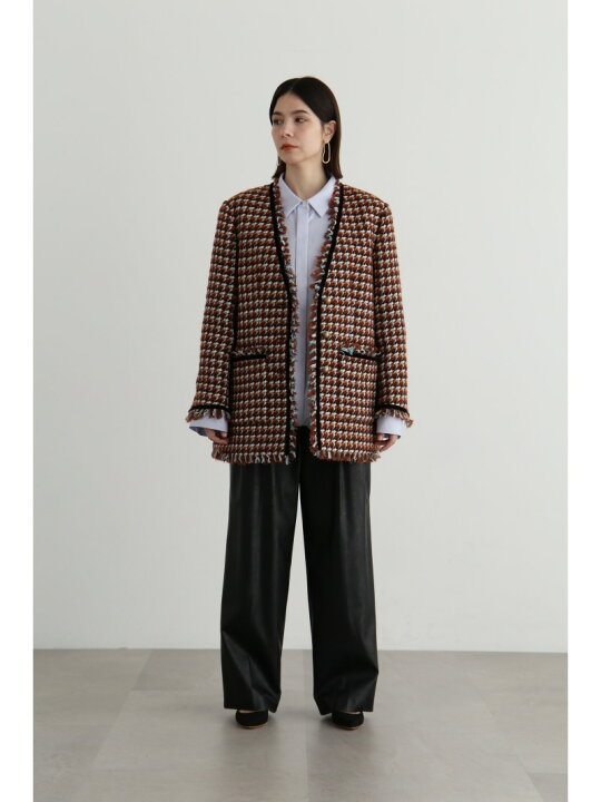 楽天市場】【SALE／50%OFF】カラーミックスツイードジャケット JILL 