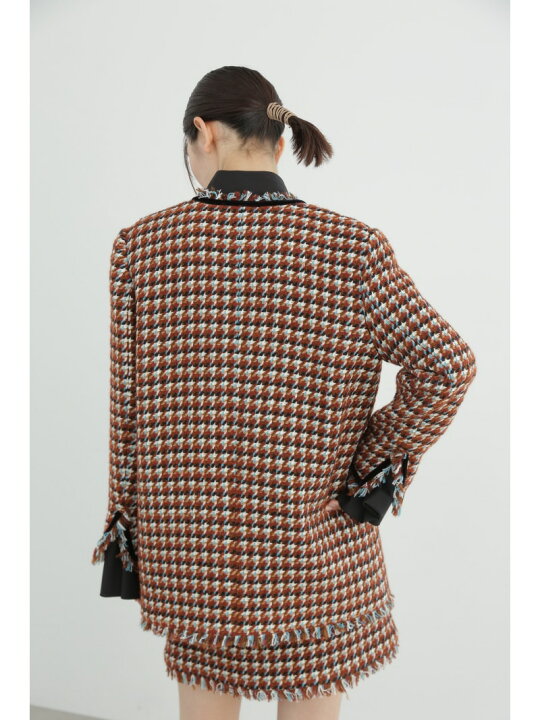 楽天市場】【SALE／55%OFF】カラーミックスツイードジャケット JILL 