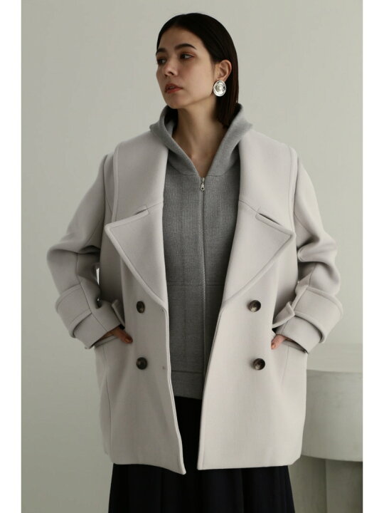 楽天市場】【SALE／40%OFF】メルトンコクーンミドルコート JILL STUART 
