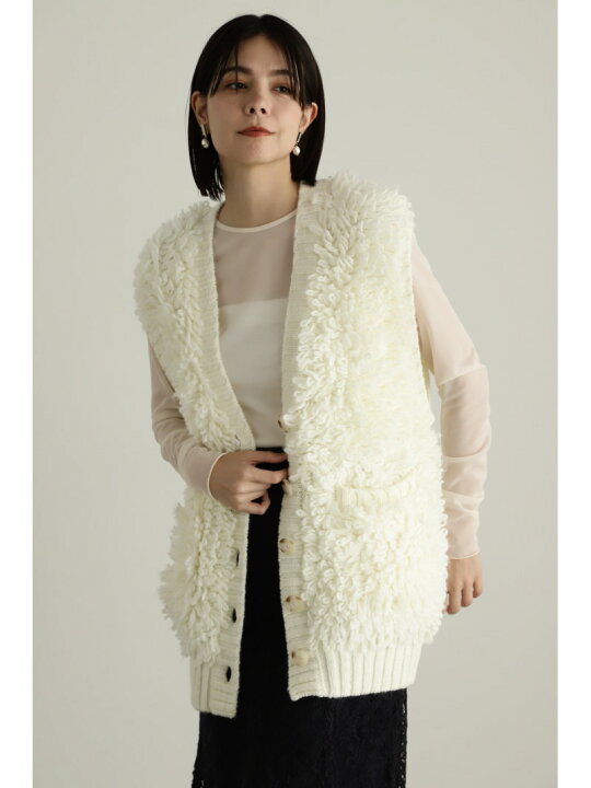 楽天市場】【SALE／50%OFF】フラッフィニットベスト JILL STUART ジル 